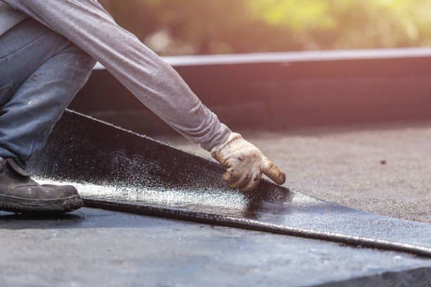 Professional Basement Waterproofing technician working in Luttrell, TN